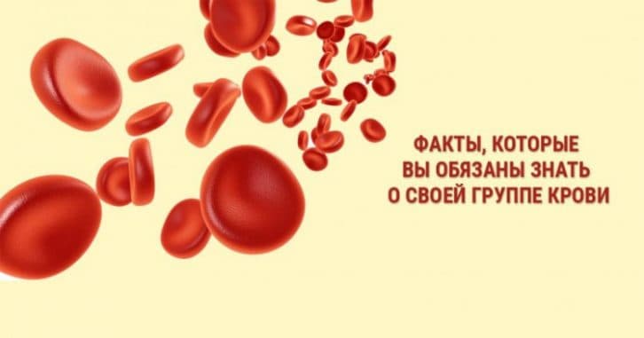 7 фактів, які ви зобов’язані знати про свою групу крові