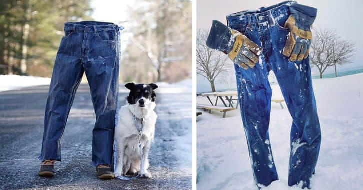 Челлендж «Frozen Pants» із замерзлим одягом допомагає з усмішкою пережити морози