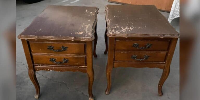 Переробила старі потерті тумбочки в справжню красу. Моя покрокова інструкція