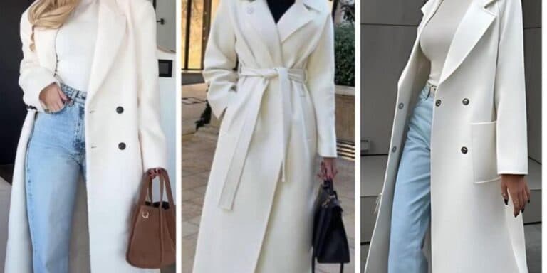 З чим носити біле пальто 50+: стильні образи, які ви точно захочете повторити