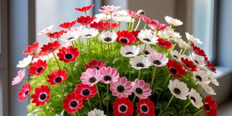 Як я вирощую анемону Попурі вдома: прості поради для рясного цвітіння
