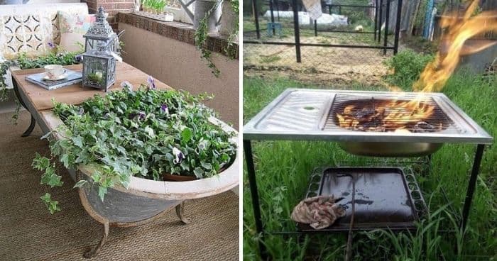 Послужили вдома — тепер працюють у саду: 11+ прикладів нового життя старих речей