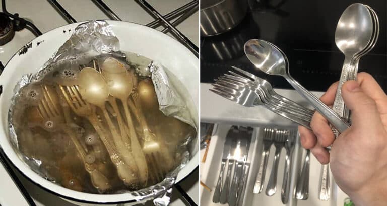 Будуть наче нові! У чому потрібно залишити виделки та ложки, щоб прибрати з них увесь бруд