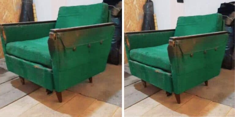 Хтось на смітник викинув, а я забрала додому і зробила шедевр. Покрокова переробка старого крісла