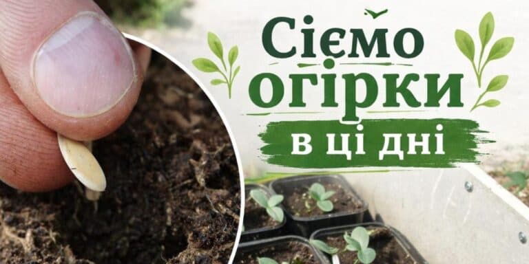 Коли сіяти огірки на розсаду у 2026 році: календар і покрокова інструкція