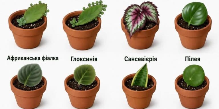 15 кімнатних рослин, які легко виростити з одного листка