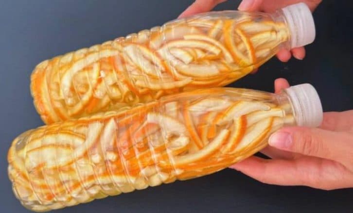 Шкірки апельсинів не викидаю. Виходить засіб ефективніший за будь-яку хімію.