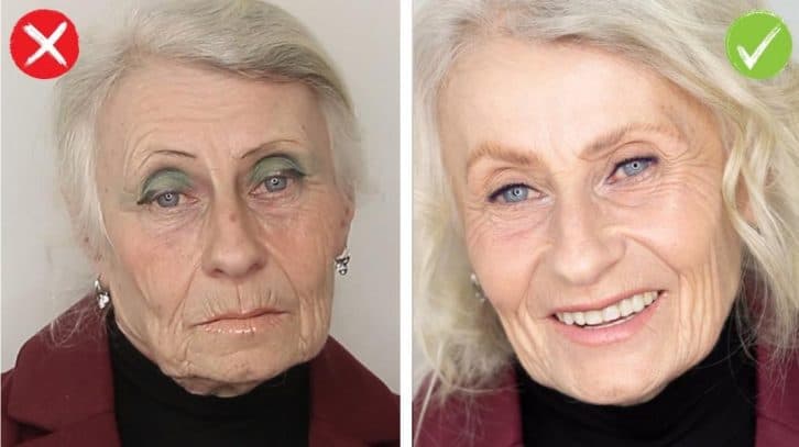 Омолоджуючий макіяж для жінок 60+: вибір косметики та основні принципи