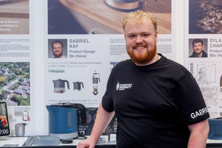 Британський студент готує конструкцію чайника, який можна відремонтувати, який кожен може полагодити