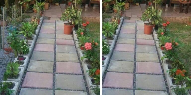 Облаштував на своїй ділянці ось таку гарну доріжку. Ділюся покроковою інструкцією, як я це зробив