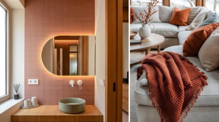 Теракотовий колір в інтер’єрі: тепло, яке неможливо підробити (15 фото)