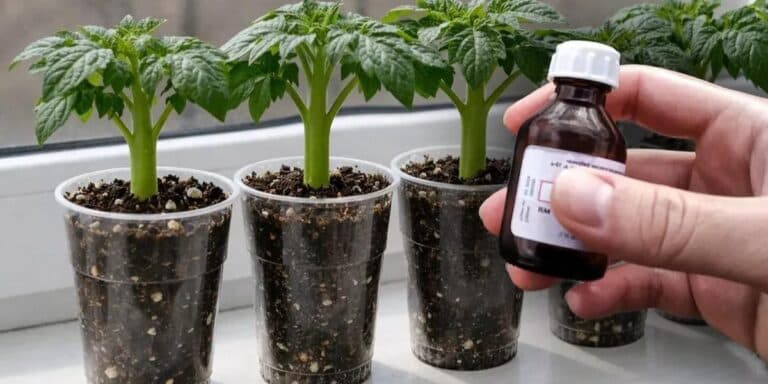 1 крапля — і навіть тоненька розсада міцнішає на очах! Моє перевірене підживлення для огірків, томатів і перцю