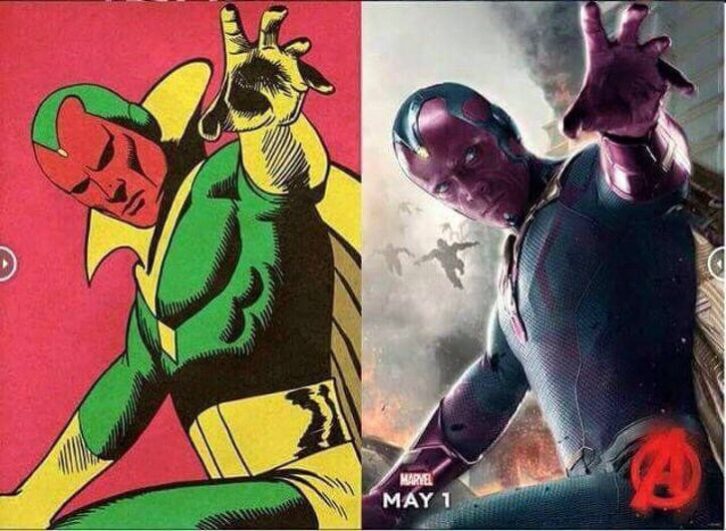 Как выглядели 18 героев фильмов Marvel в оригинальных комиксах